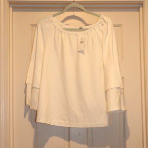 J. Jill Flutter Sleeve Top